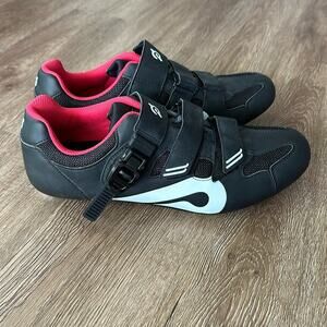 Peloton Cycling Shoes Black & White Size 12
